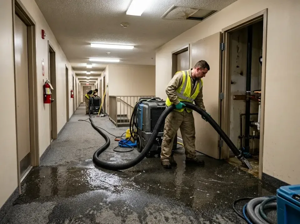 multi-unit-apartment-hallway-f-005 — frequently asked questions, Emergency Burst Pipe Water Extraction & Removal in Eatonton…